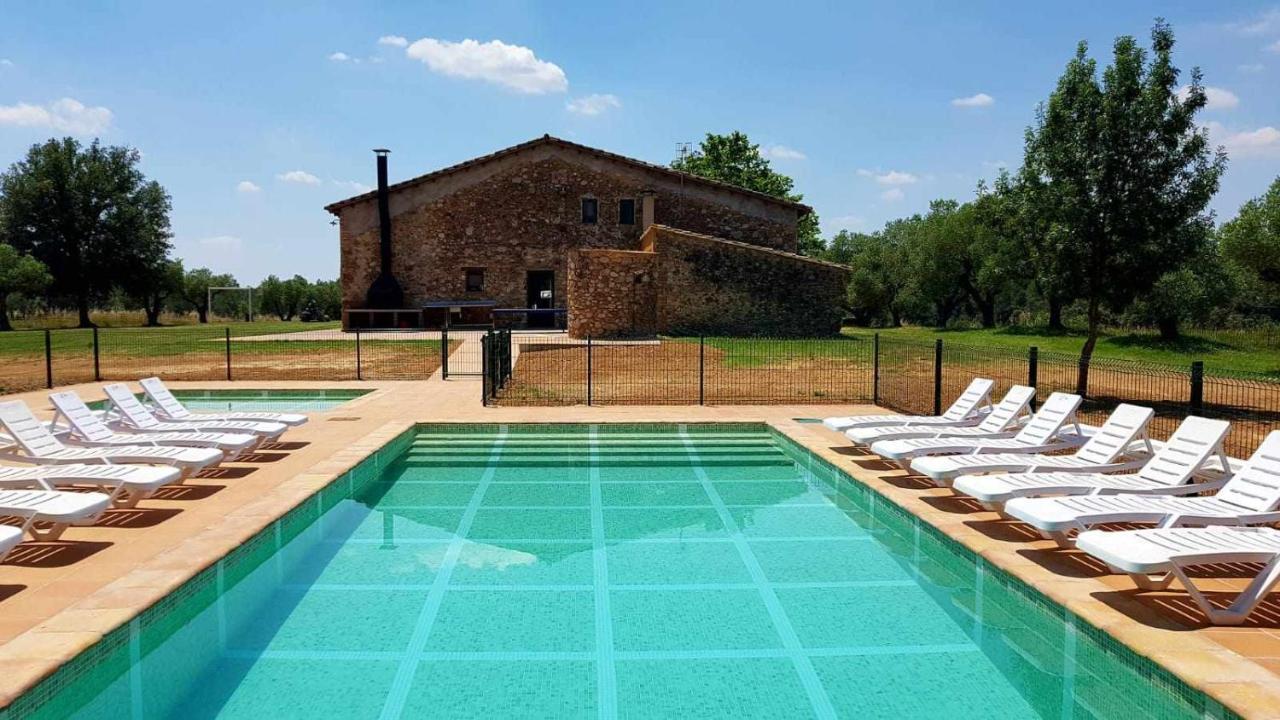 Masia Para Grupos Con Piscina Privada28 Pax Cabanelles Exteriér fotografie